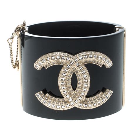 bracelet chanel fantaisie|chanel cuff bracelet.